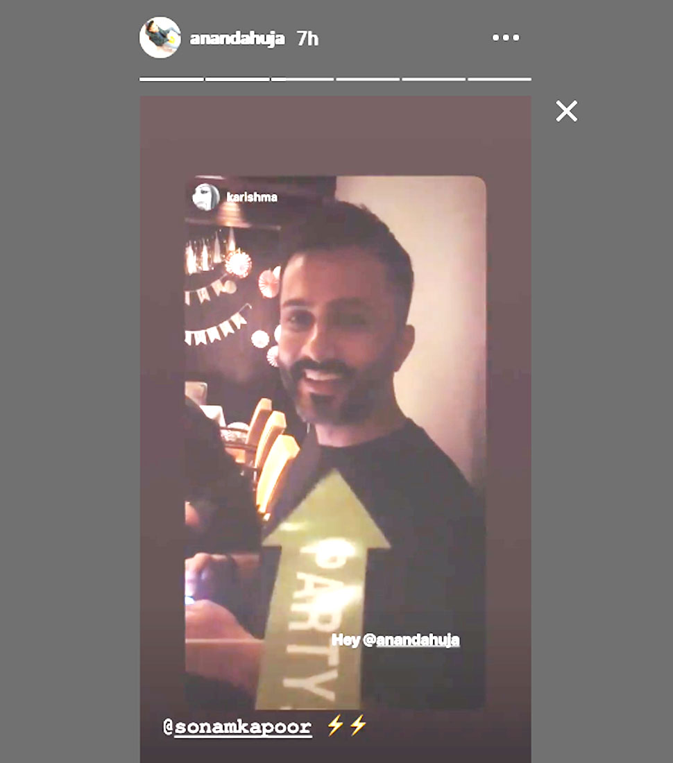 आनंद आहूजा ने किया पार्टी का आगाज Anand Ahuja
