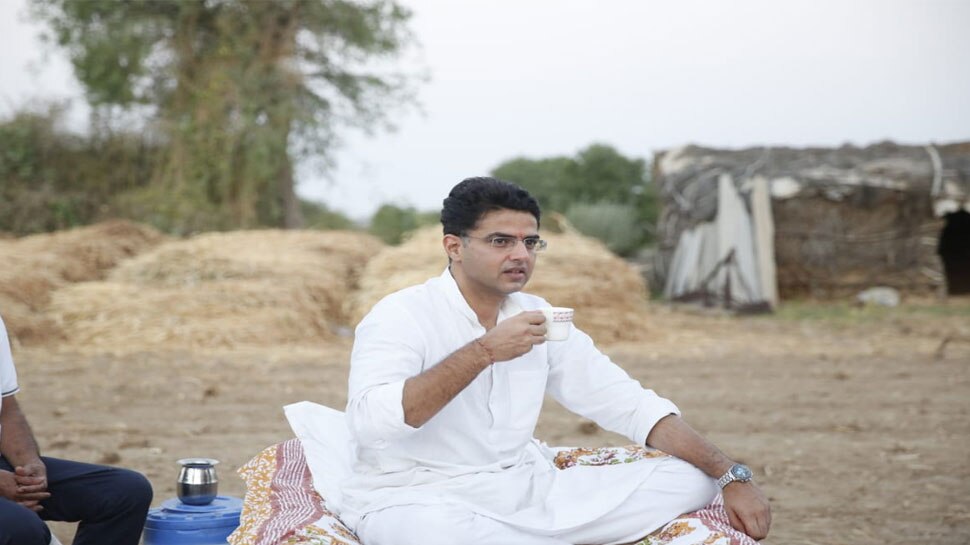 पायलट ने जाना भीषण गर्मी में किसानों के जीवन का संकट sachin pilot, rajasthan