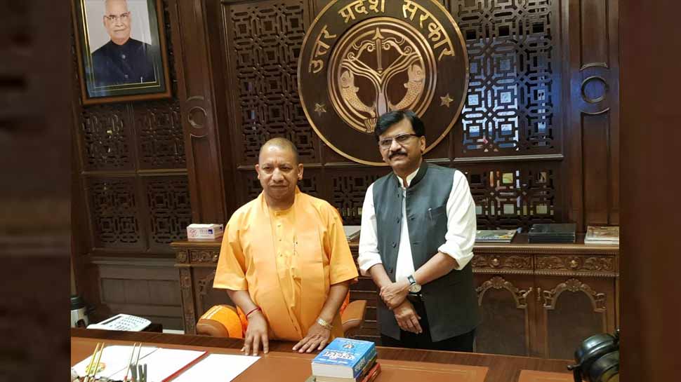 योगी आदित्यनाथ से मुलाकात के बाद बोले संजय राउत, 'अब राम मंदिर पर फैसले की घड़ी आ चुकी है'