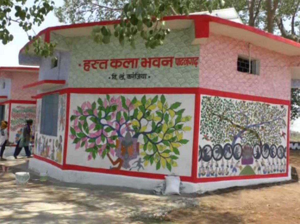स्वर्गीय चित्रकार जनगण श्याम का गांव है पाटनगढ़ Madhya Pradesh News, International Craftsman Late Jangan Shyam