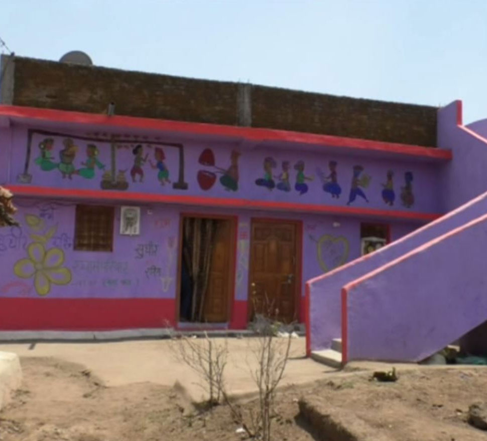 गांव के लोग श्याम को मानते हैं आदर्श People of the village believe in Shyam