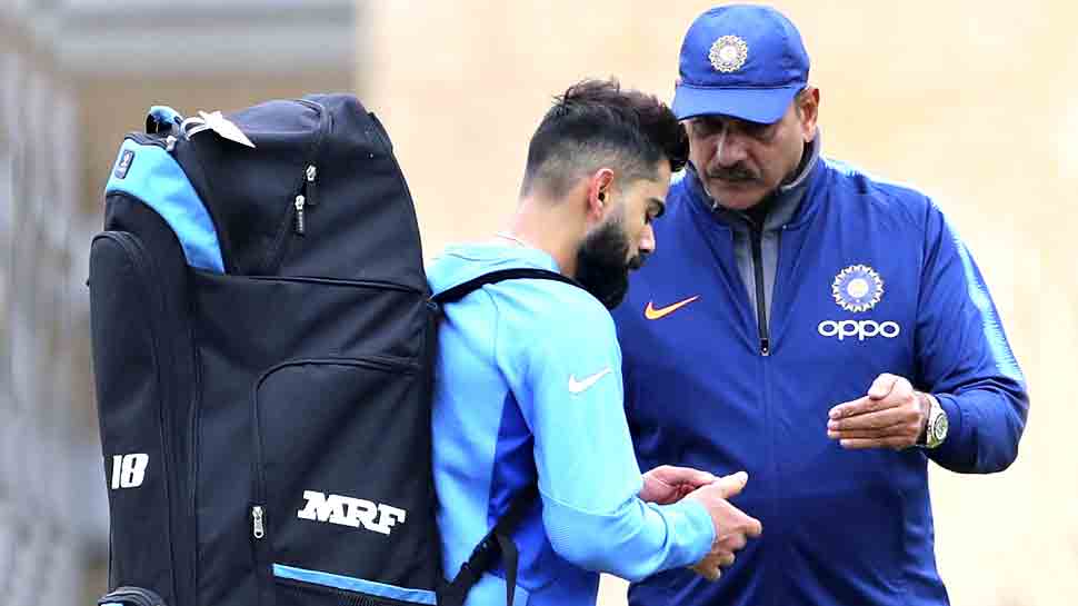 World Cup से पहले बड़ा फैसला, टीम इंडिया के कोच शास्त्री का करार बढ़ा, इन्हें भी फायदा... World Cup से पहले बड़ा फैसला, टीम इंडिया के कोच शास्त्री का करार बढ़ा, इन्हें भी फायदा...