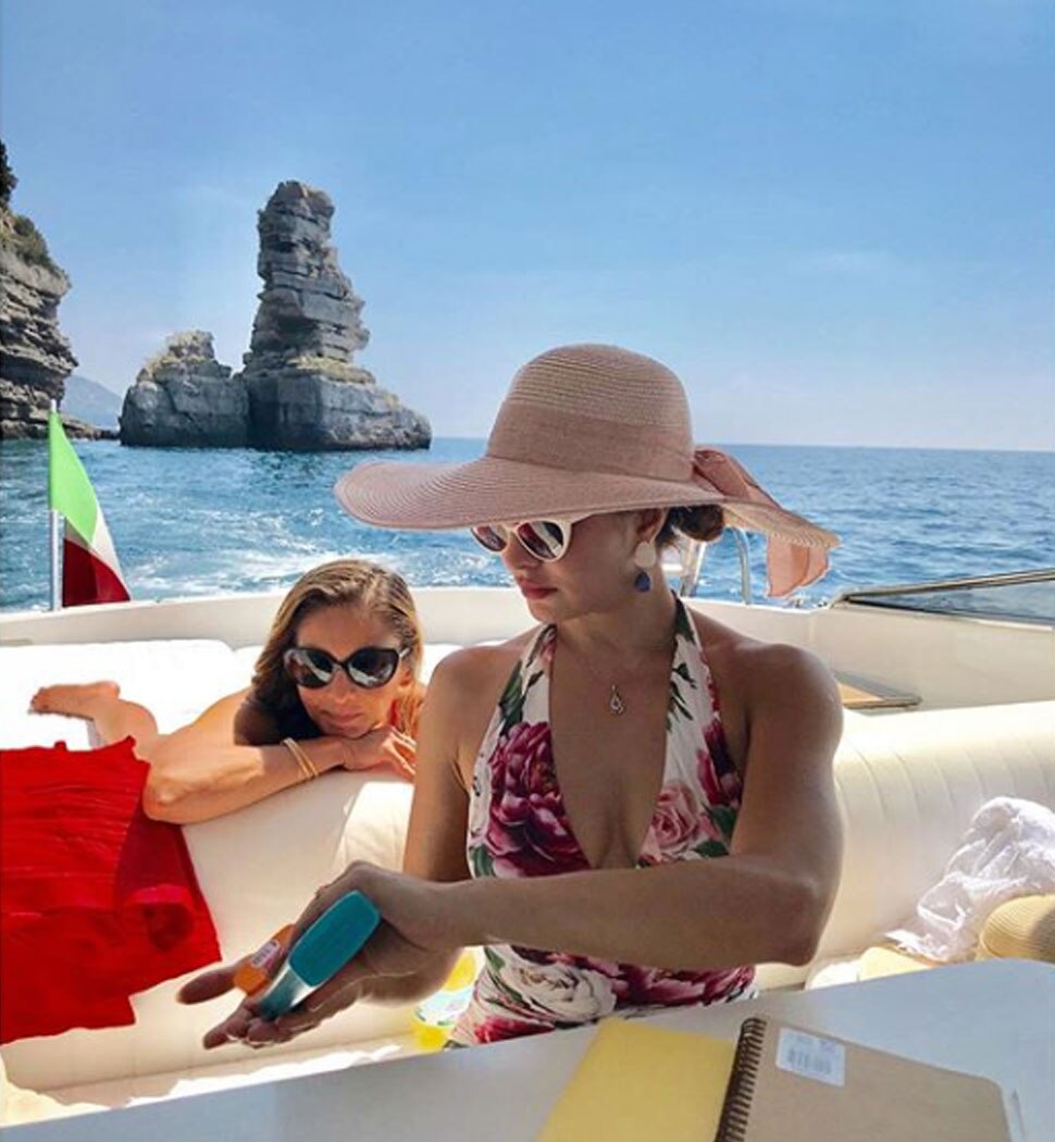 फ्लोरल ड्रेस Jacqueline Fernandez