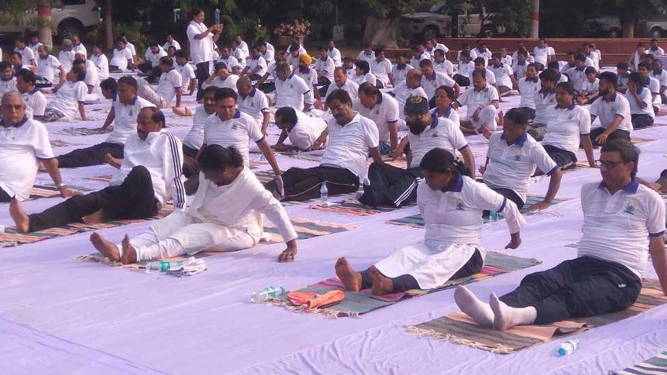 अंतर्राष्ट्रीय योग दिवस के मौके पर रांची में प्रधानमंत्री लोगों के साथ करेंगे योग pm modi will be in ranchi on International Yoga Day