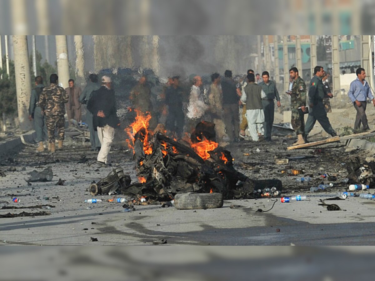 अफगानिस्तान: पुलिस जांच चौकी के पास हुए आत्मघाती हमले में 11 लोगों की मौत
