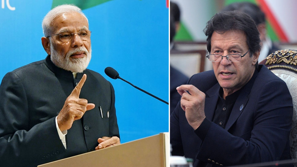 PM नरेंद्र मोदी और PAK पीएम इमरान खान के बीच सिर्फ अभिवादन, कोई बातचीत नहीं PM नरेंद्र मोदी और PAK पीएम इमरान खान के बीच सिर्फ अभिवादन, कोई बातचीत नहीं