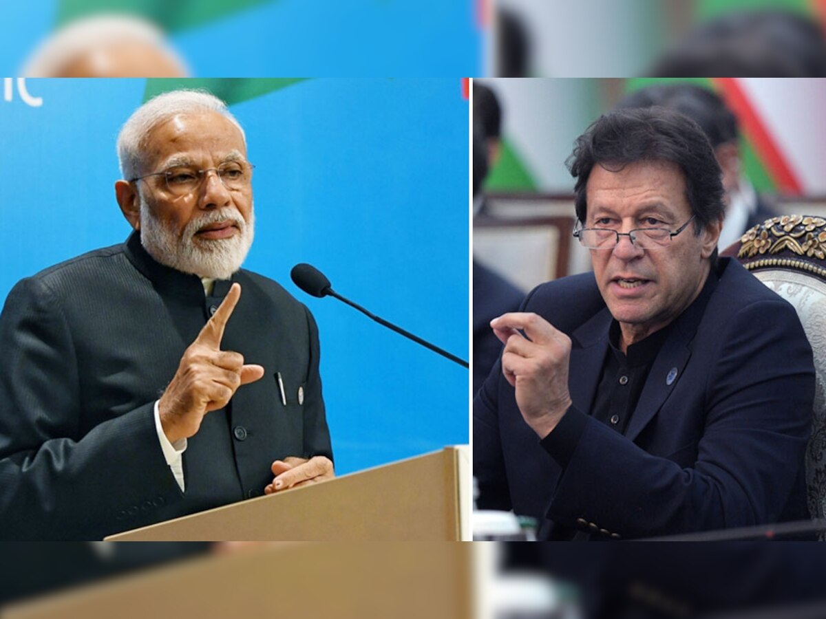 PM नरेंद्र मोदी और PAK पीएम इमरान खान के बीच सिर्फ अभिवादन, कोई बातचीत नहीं