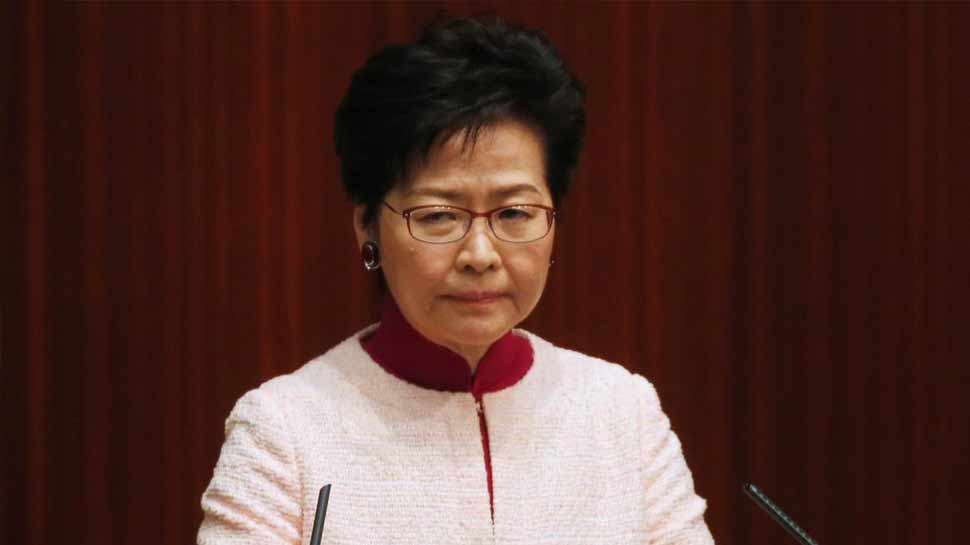 हांगकांग की मुख्य कार्यकारी कैरी लाम बोलीं, 'विभाजक’ प्रत्यर्पण कानून निलंबित रहेगा