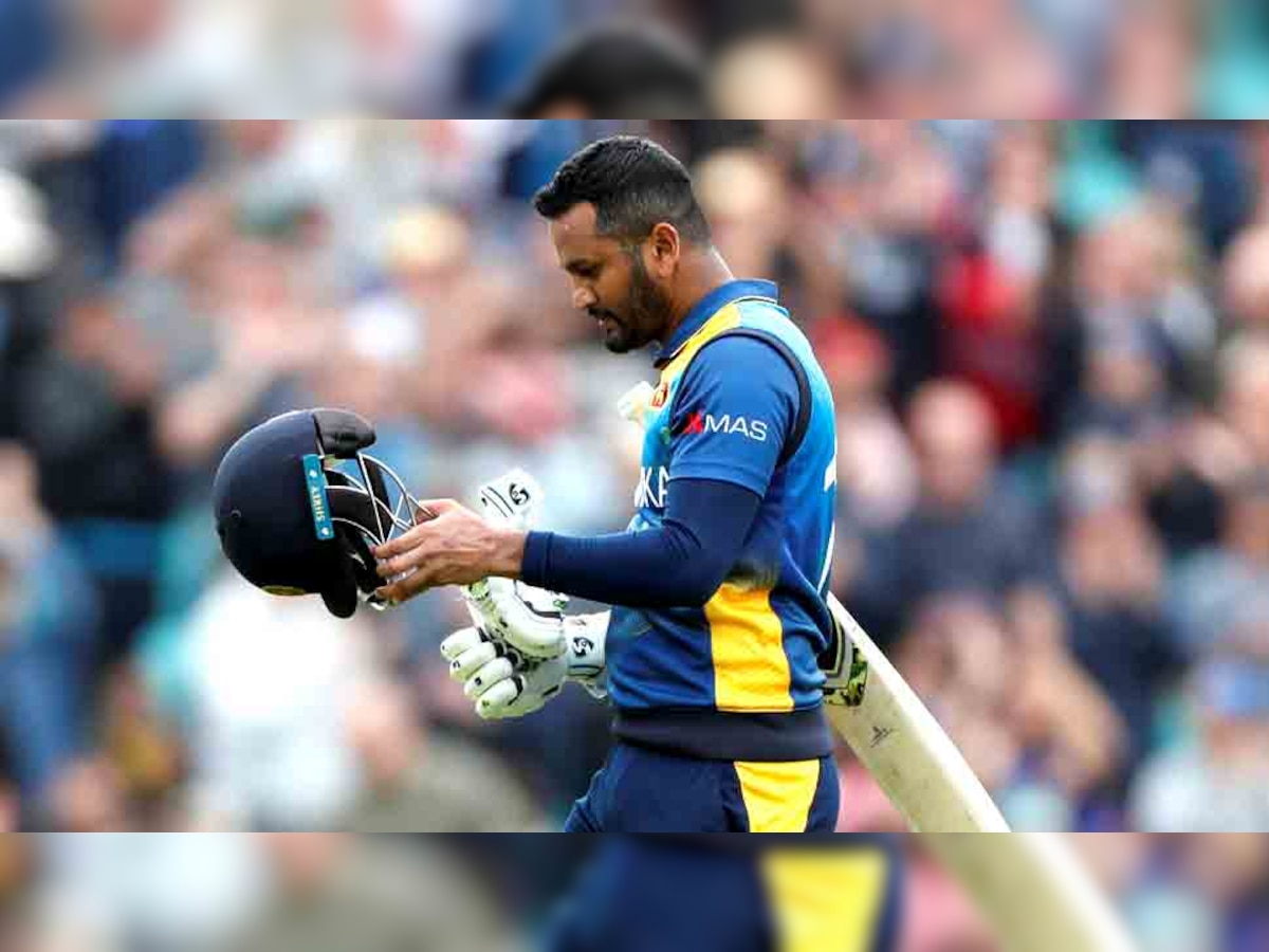 श्रीलंका के कप्तान दिमुथ करुणारत्ने ने ऑस्ट्रेलिया के खिलाफ 97 रन बनाए. (फोटो: Reuters) 