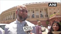 ओवैसी की शपथ के वक्‍त लगे जय श्रीराम के नारे, बोले- 'जय भीम...अल्‍लाह ओ अकबर...'