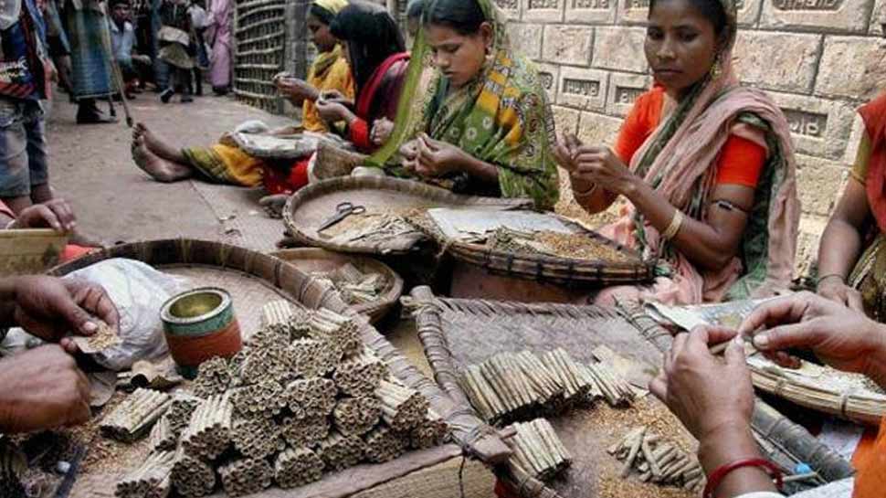 चिकित्सकों, विशेषज्ञों ने की बीड़ी पर 28 प्रतिशत की दर से जीएसटी लगाने की मांग