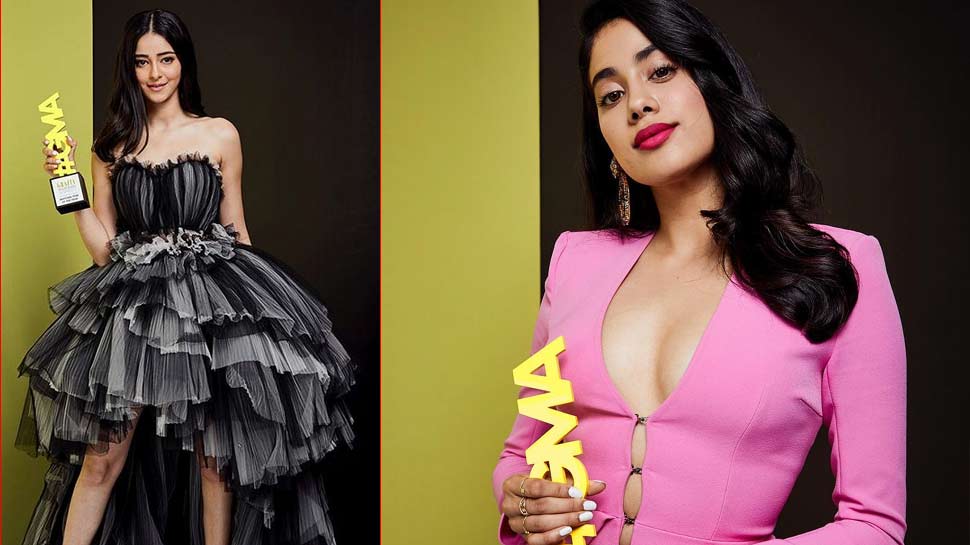 जाह्नवी कपूर और अनन्या पांडे Grazia Millennial Award 2019