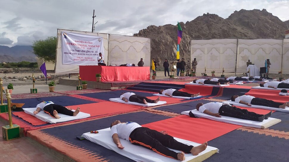 ITBP के शीर्ष अफसरों के नेतृत्व में हुआ कार्यक्रम These soldiers took part
