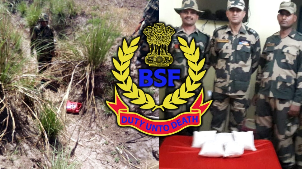 भारत-पाक सीमा से ड्रग्‍स की तस्‍करी को BSF ने किया नाकाम, 25 करोड़ की हेरोइन बरामद