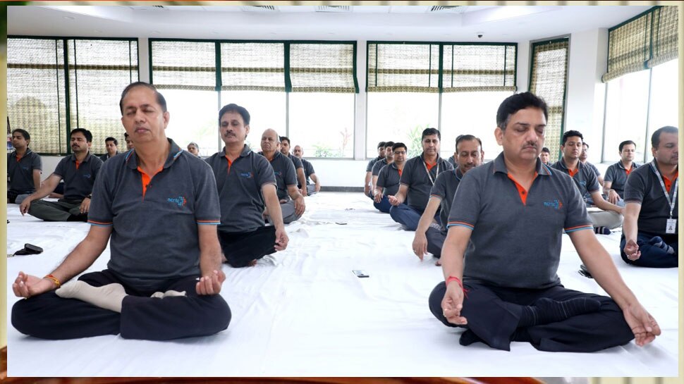 NCRTC ने योग दिवस पर सिंगल यूज़ प्लास्टिक के इस्तेमाल को खत्म करने का लिया प्रण