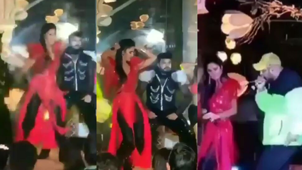 रेड ड्रेस में कैटरीना कैफ ने किया ग्लैमरस अंदाज में डांस, VIDEO हुआ VIRAL