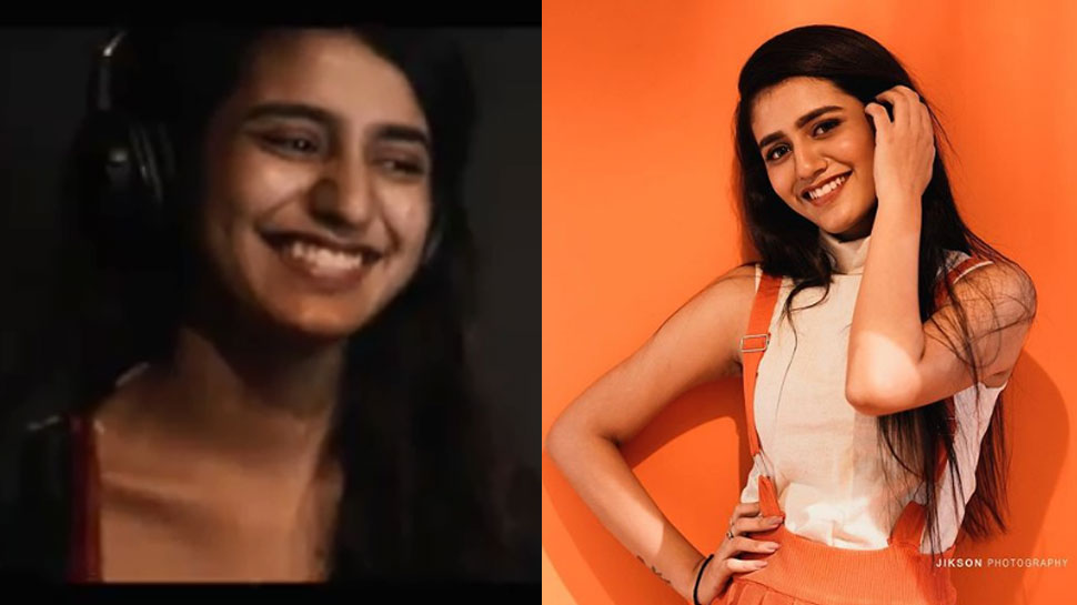 VIDEO: सिंगर बनी नेशनल क्रश, जल्द रिलीज होगा प्रिया प्रकाश वॉरियर का सॉन्ग!