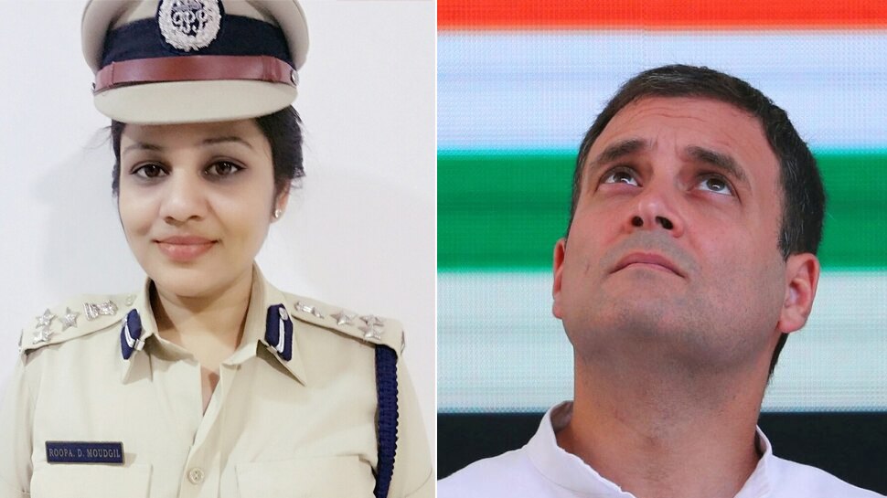 महिला IPS का राहुल गांधी को जवाब, बोलीं- वीआईपी की जान बचाते हैं ये स्नीफर डॉग