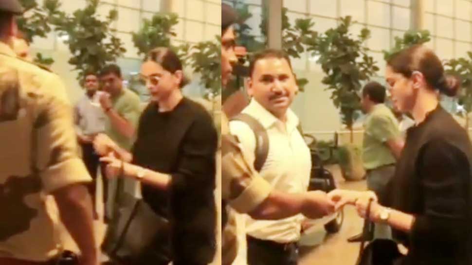 VIRAL VIDEO: एयरपोर्ट पर सुरक्षाकर्मी ने दीपिका पादुकोण को आवाज लगाकर कहा- 'आईडी मैडम' VIRAL VIDEO: एयरपोर्ट पर सुरक्षाकर्मी ने दीपिका पादुकोण को आवाज लगाकर कहा- 'आईडी मैडम'