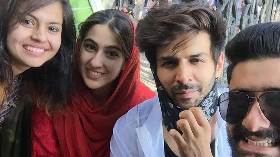 पहले पार्ट में दीपिका और सैफ ने प्ले किया था लीड रोल Sara ali khan and Kartik aaryan Shooting for Love Aaj Kal 2