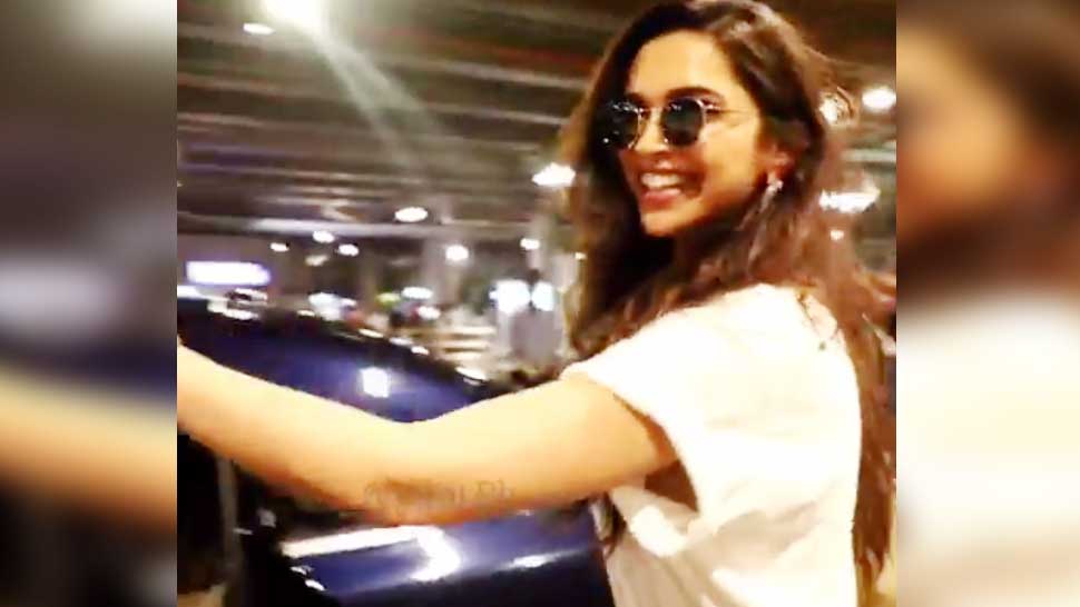 VIDEO: दीपिका की फोटो ले रहा था फोटोग्राफर, तभी गाड़ी में साथ बैठने के लिए किया इंवाइट