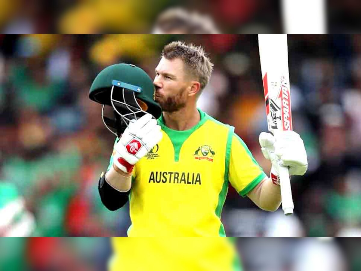 डेविड वॉर्नर ने आईसीसी वर्ल्ड कप (ICC World Cup 2019) में ऑस्ट्रेलिया के खिलाफ 53 रन की पारी खेली. (फोटो: IANS)