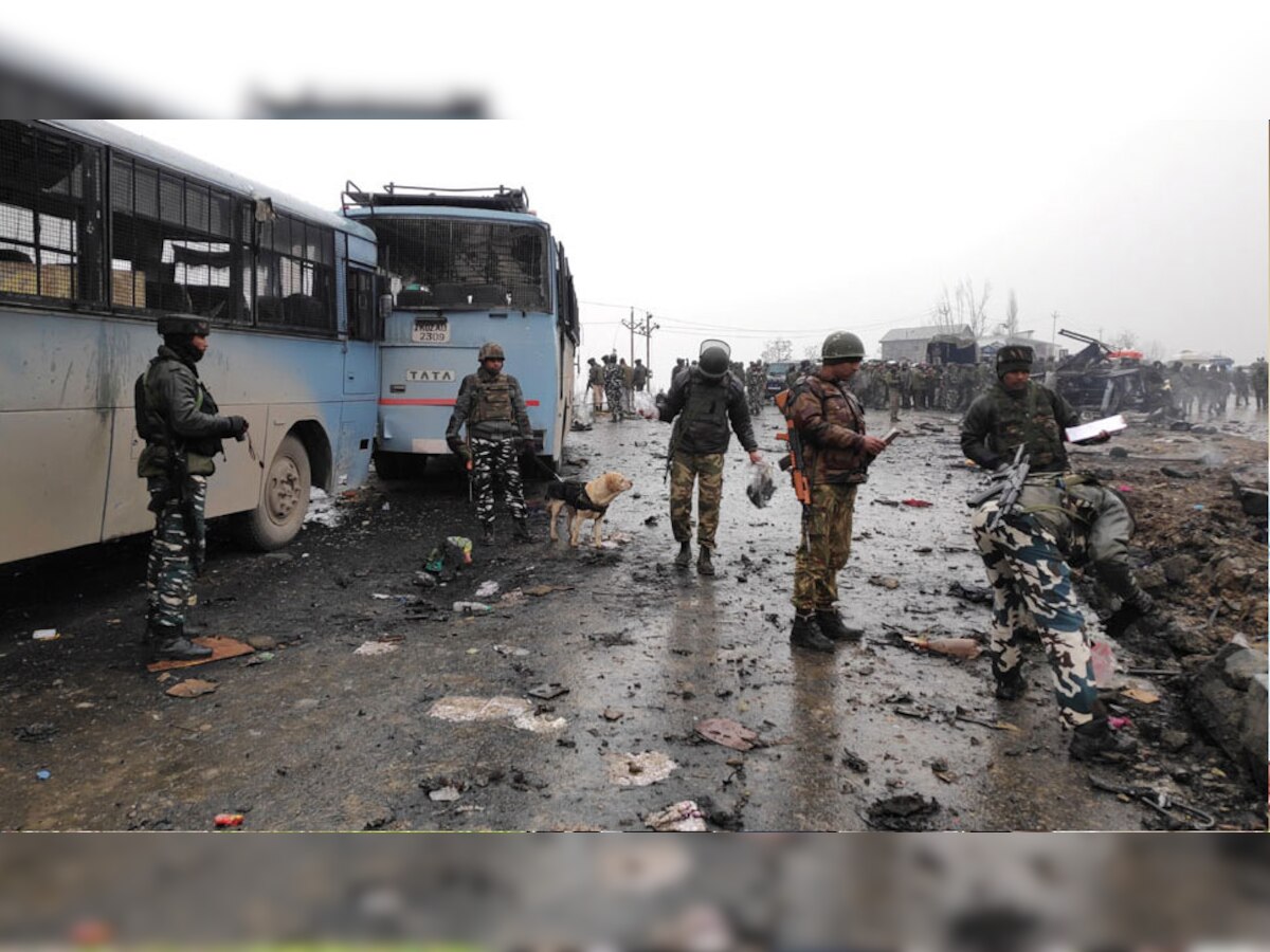 पुलवामा आतंकी हमले में सीआरपीएफ के 40 जवानों ने देश के लिए अपने प्राणों का सर्वोच्‍च बलिदान दिया था. (फाइल फोटो)
