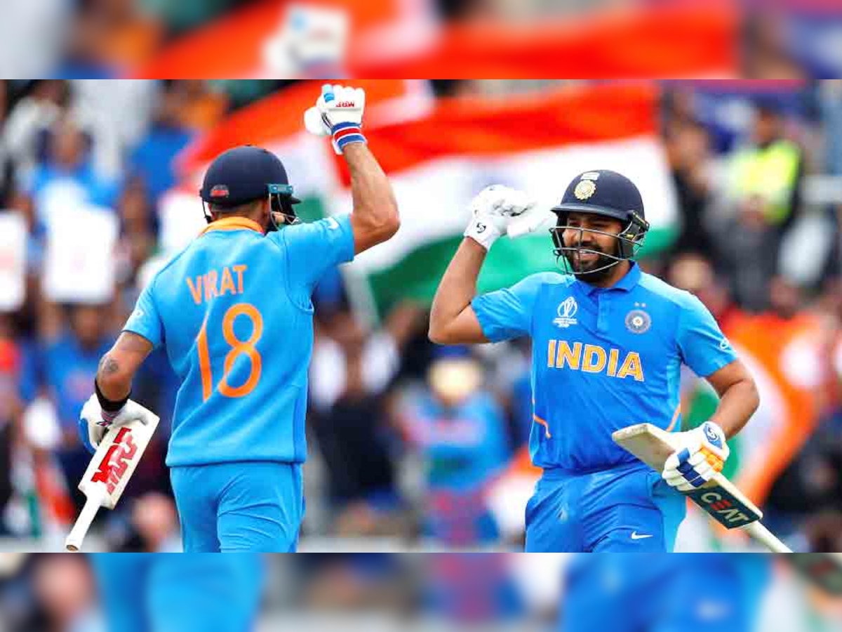 भारतीय टीम के कप्तान विराट कोहली (बाएं) और रोहित शर्मा दोनों ही बेहतरीन फॉर्म में हैं. (फोटो: Reuters) 