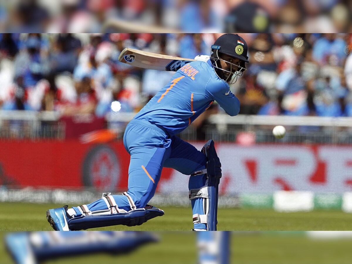 वेस्टइंडीज के खिलाफ बल्लेबाजी करते केएल राहुल. (फोटो: ANI)