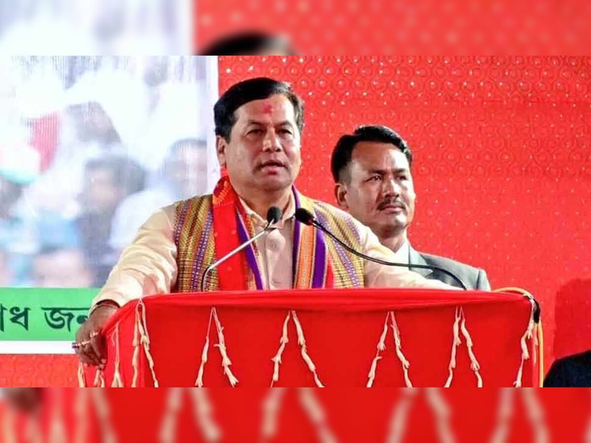 असम के मुख्यमंत्री सर्बानंद सोनोवाल (फाइल फोटो)