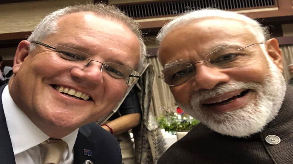 ऑस्ट्रेलियाई प्रधानमंत्री ने पीएम मोदी के साथ सेल्फी ट्वीट की, हिंदी में लिखा- 'कितने अच्छे हैं मोदी' ऑस्ट्रेलियाई प्रधानमंत्री ने पीएम मोदी के साथ सेल्फी ट्वीट की, हिंदी में लिखा- 'कितने अच्छे हैं मोदी'