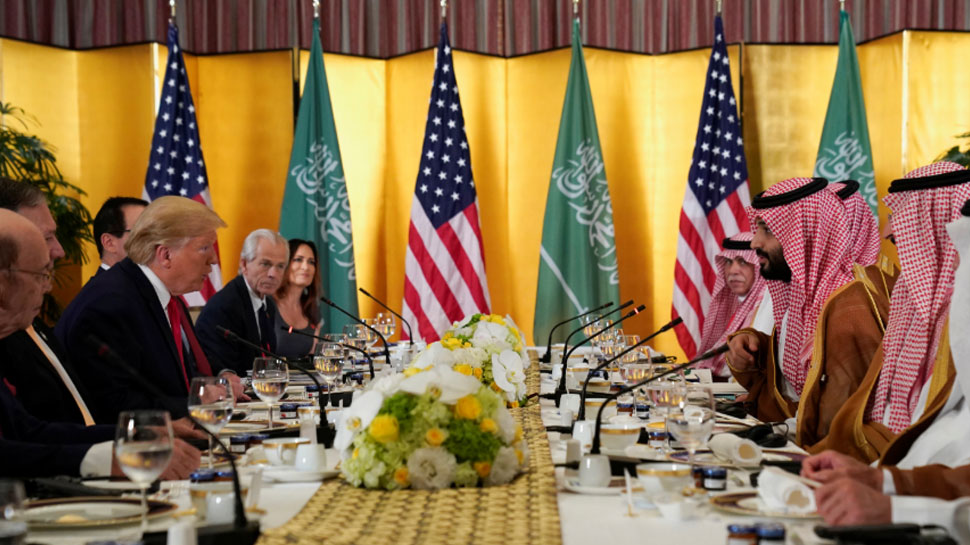 जी-20 सम्मेलन में सऊदी के प्रिंस से की डोनाल्ड ट्रंप ने मुलाकात, लेकिन इस मुद्दे पर रहे खामोश