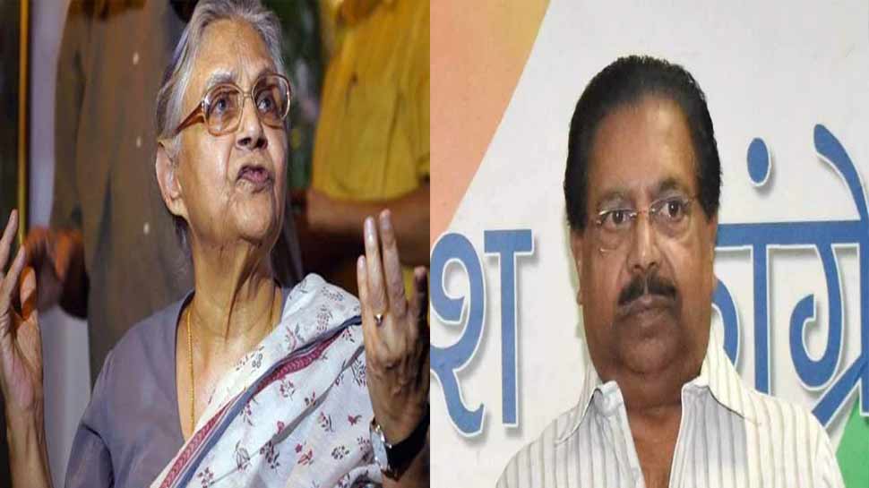 दिल्ली कांग्रेस की कलह सामने आई, शीला के फैसले को पीसी चाको ने 24 घंटे में पलटा