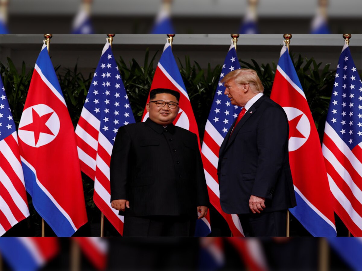 उत्तर कोरिया की धरती पर कदम रखने वाले पहले अमेरिकी राष्ट्रपति हैं डोनाल्ड ट्रंप (फाइल फोटो)