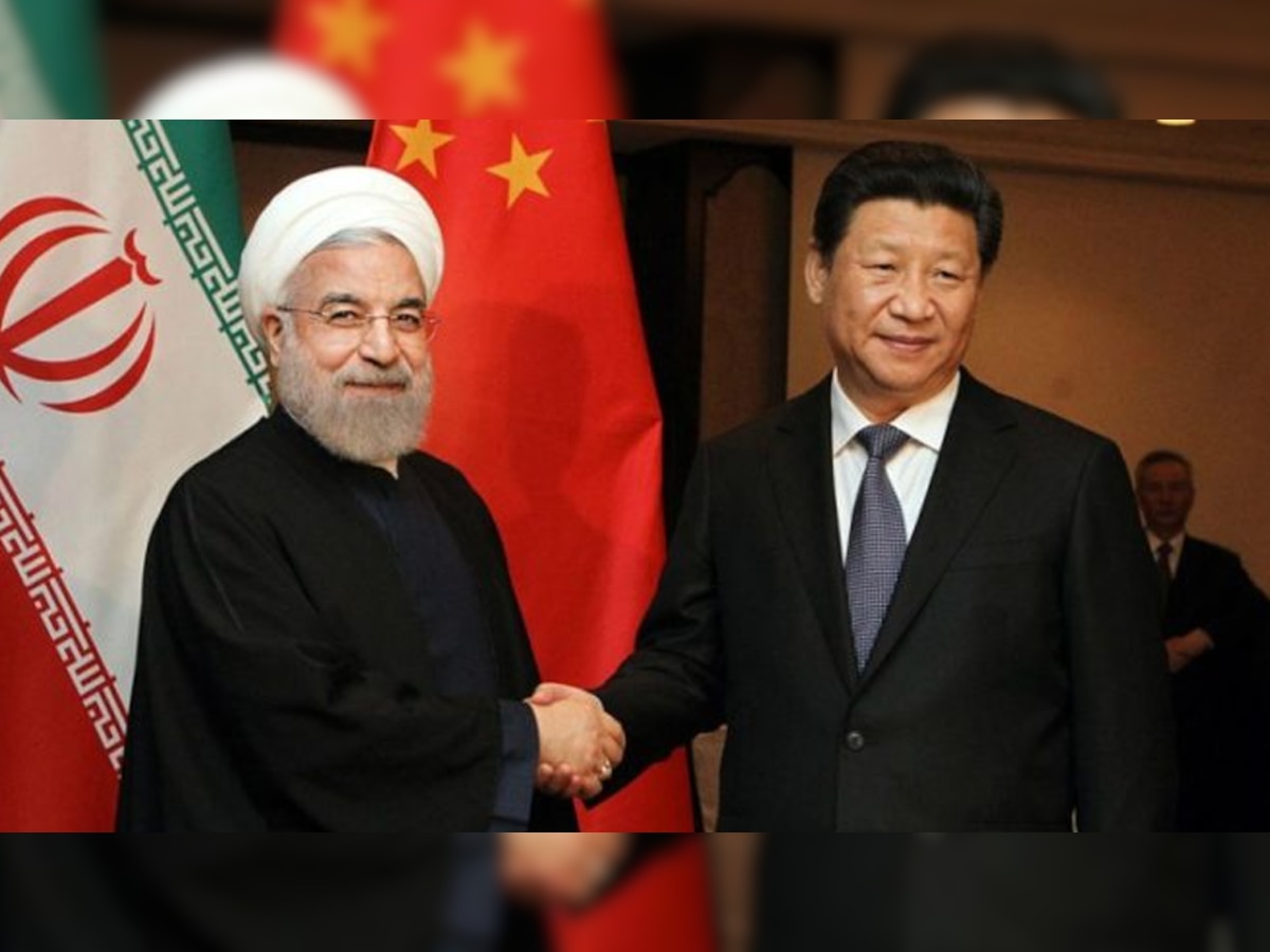 ईरान के राष्ट्रपति हसन रूहानी और चीन के राष्ट्रपति शी जिनपिंग. फाइल तस्वीर