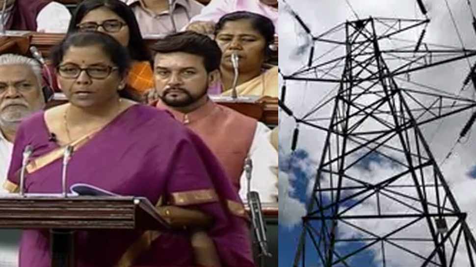 Budget 2019 : पावर सेक्टर के लिए 'वन नेशन, वन ग्रिड' प्लान, ब्लू प्रिंट पर काम हो रहा