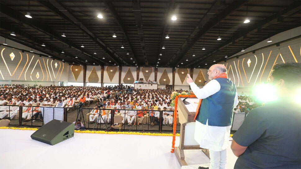 अमित शाह ने कहा- BJP का गढ़ बनेंगे तेलंगाना,आंध्र प्रदेश और केरल