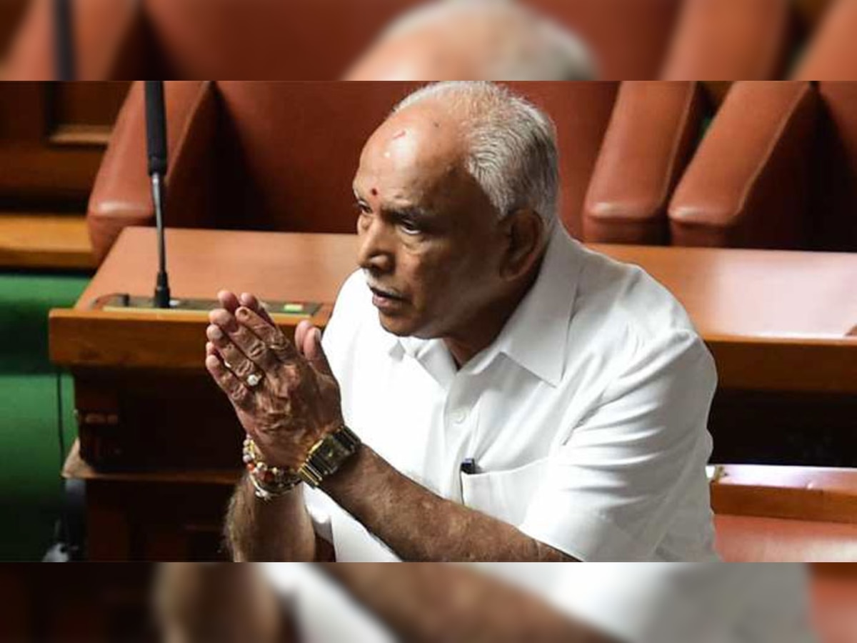 कर्नाटक के पूर्व मुख्‍यमंत्री बीएस येदियुरप्‍पा बीजेपी के वरिष्‍ठ नेता है.(फाइल फोटो)