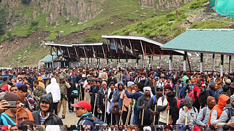 अमरनाथ यात्रा के दौरान राजमार्ग पर यातायात, रेल सेवा पर पाबंदी, महबूबा-उमर ने किया विरोध