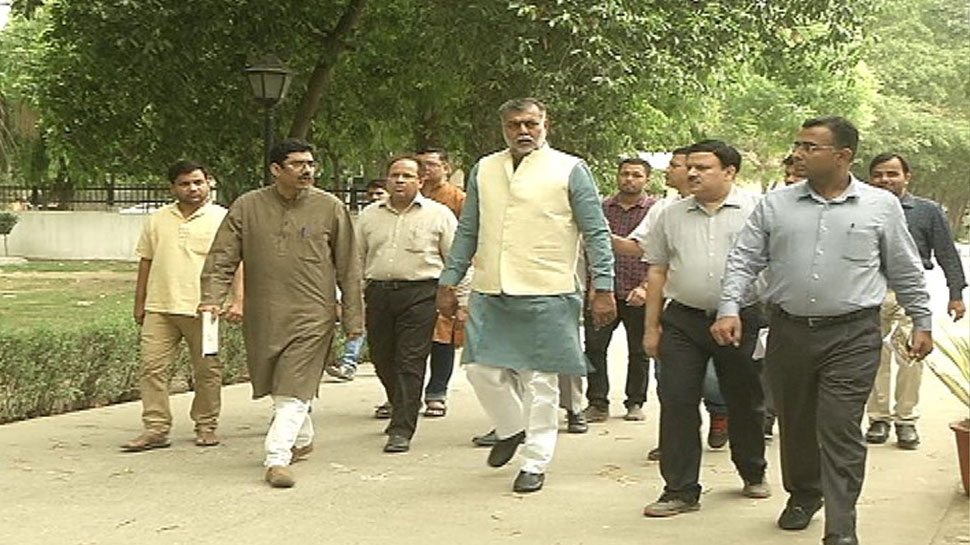 दिल्ली: गांधी दर्शन में बनेगा स्वच्छता स्मारक, मंत्री प्रह्लाद पटेल ने किया निरीक्षण