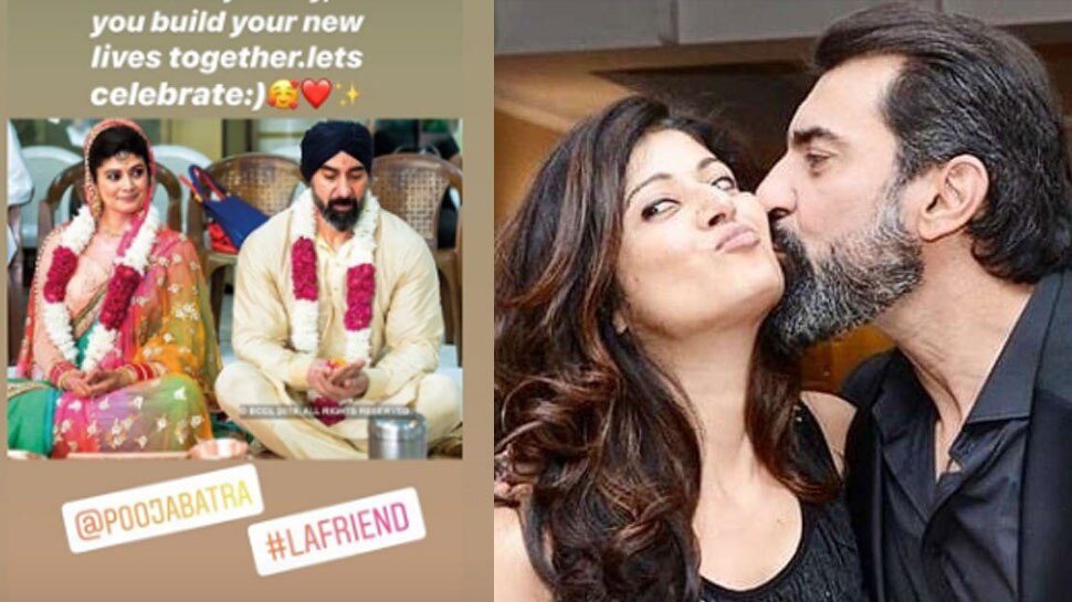 पूजा बत्रा और नवाब शाह Pooja Batra With Nawab Shah
