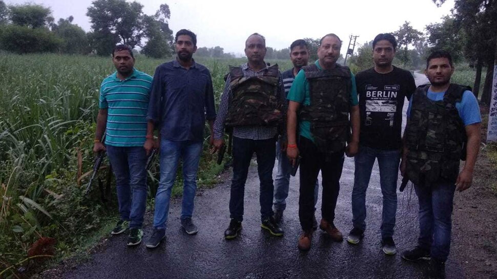 मुजफ्फरनगर: पुलिस को चकमा देकर बदमाश हुआ था फरार, मुठभेड़ में साथी के साथ हुआ ढेर