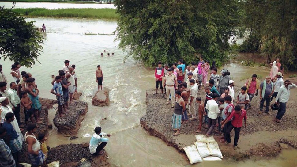 flood in bihar | बिहार में बाढ़ से स्थिति ...