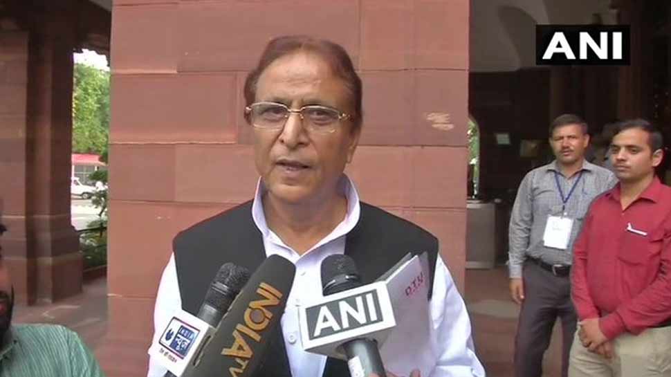 आजम खान ने किया SP विधायक नाहिद हसन के विवादित बयान का समर्थन, कही ये बड़ी बात
