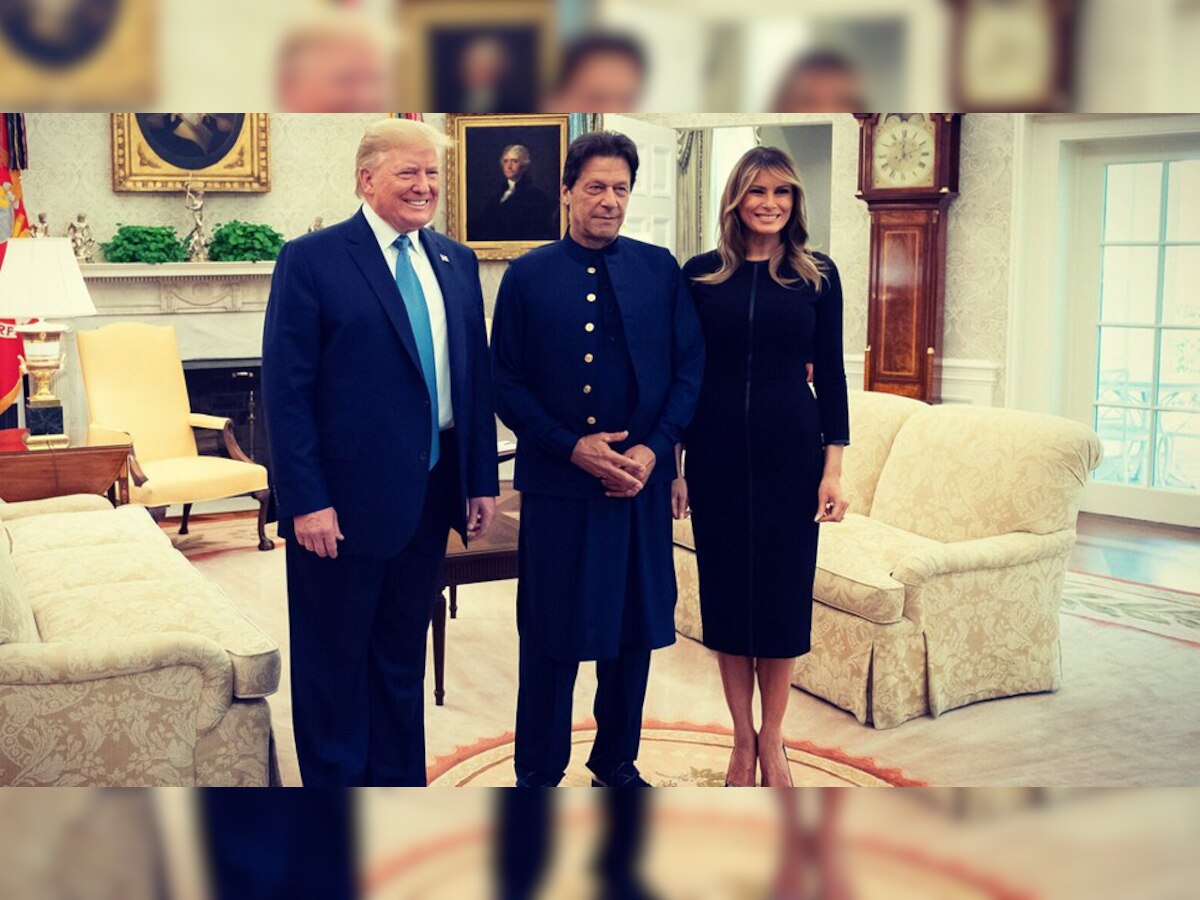 पाकिस्तानी प्रधानमंत्री इमरान खान तीन दिनों के लिए अमेरिका गए हैं. तस्वीर साभार ट्विटर पेज- @FLOTUS