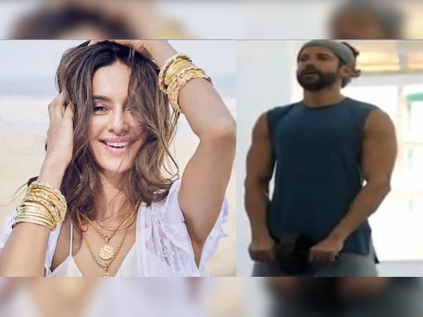 VIDEO: फरहान अख्तर कर रहे हैं 'तूफान' की दमदार तैयारी, गर्लफ्रेंड ने कहा- 'बकवास'