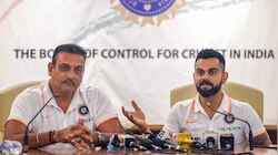 INDvsWI: रोहित शर्मा से अनबन के सवाल पर कोहली को रोककर रवि शास्त्री ने दिया जवाब