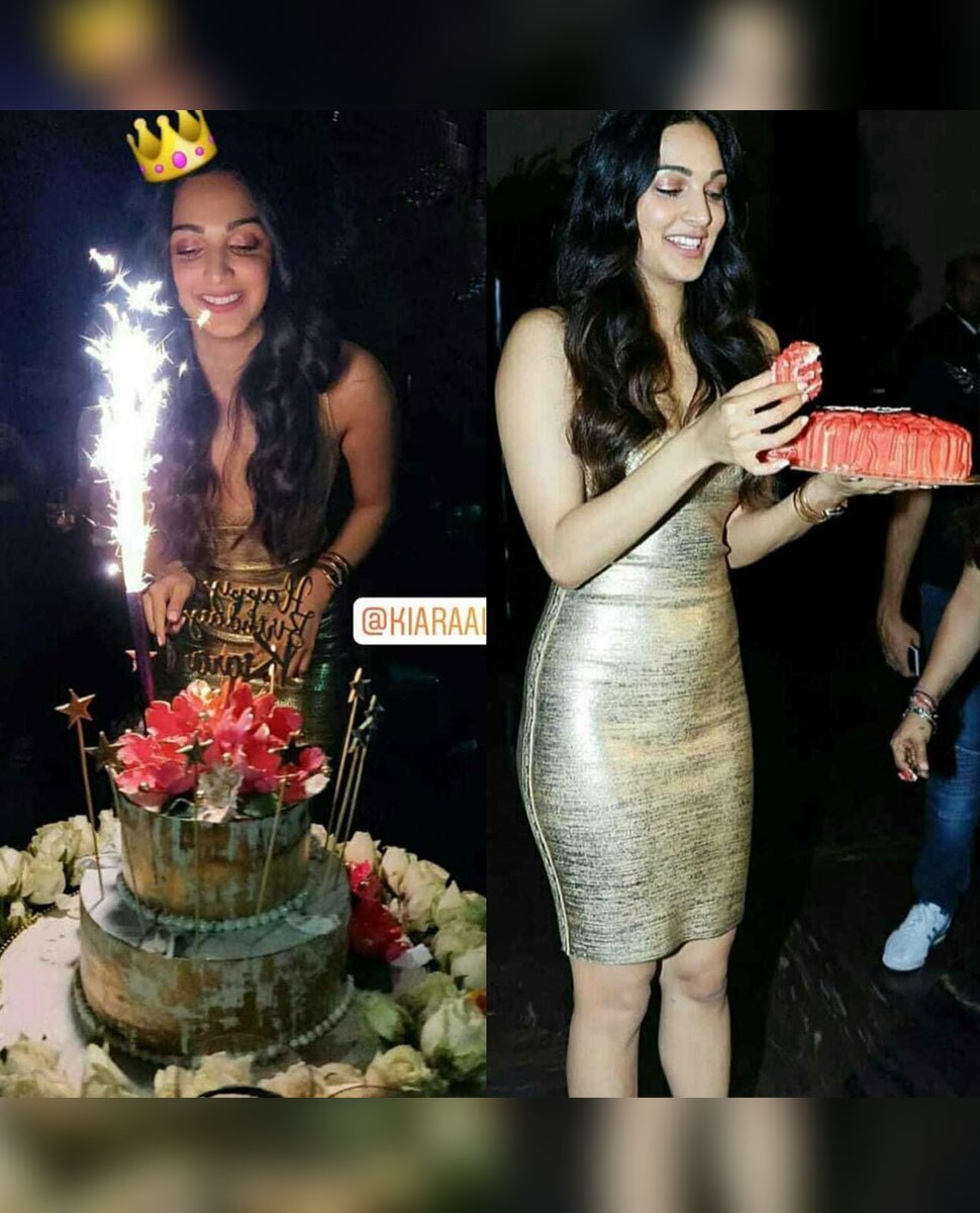 Kiara Advani birthday party inside photos कियारा आणवाणी