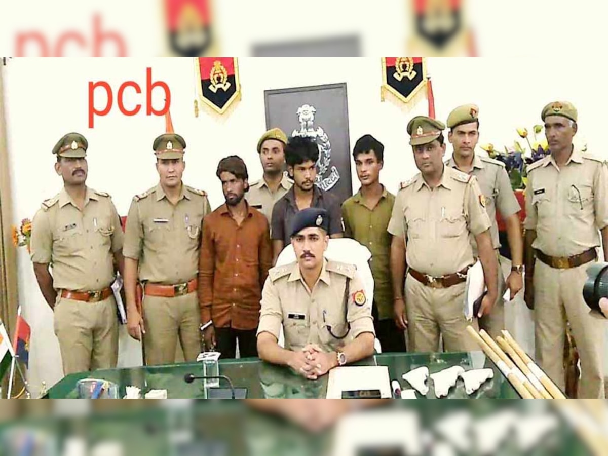 पुलिस ने गिरफ्तार किया लठमार गिरोह, लाठी- डंडे के सहारे करते थे लूटपाट