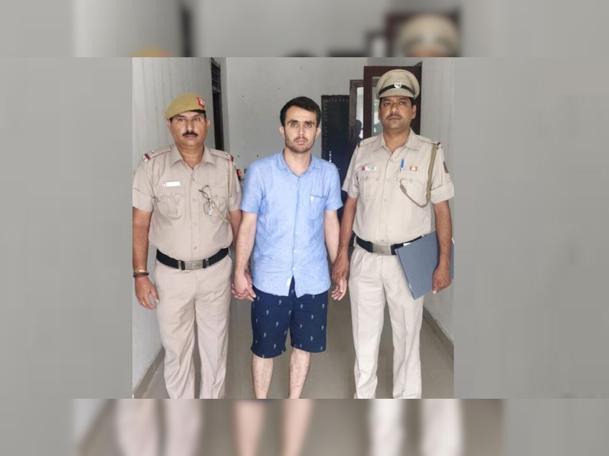 पुलिस के अनुसार आरोपी 11 जुलाई को टूरिस्ट वीजा पर भारत आया था 